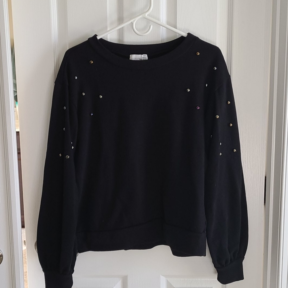 Ten Sixty Sherman Black Sweater